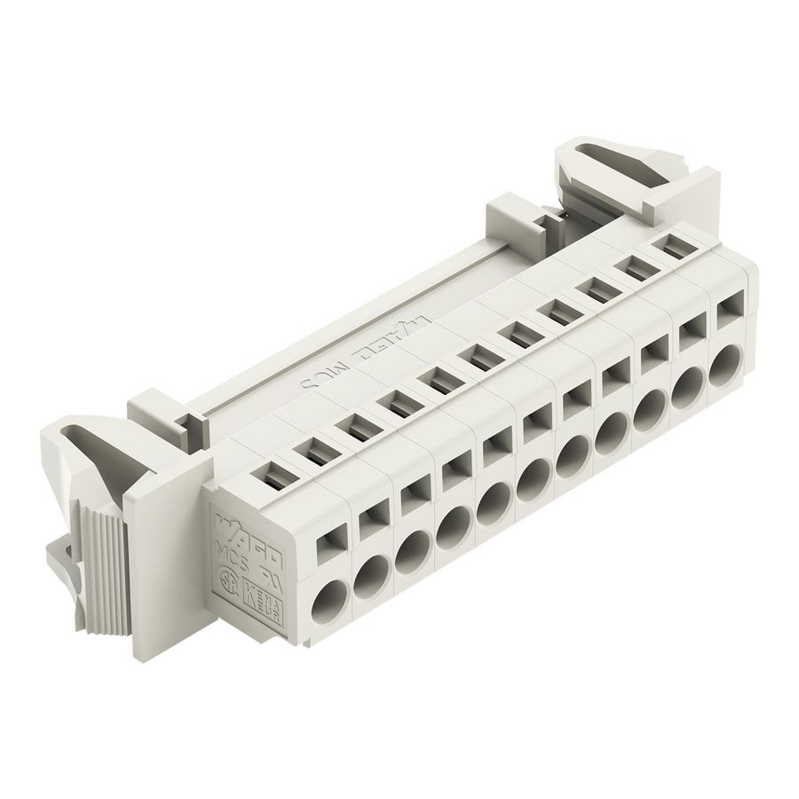 1-draads male steker 2,5mm² lichtgrijs 721-611/114-000 VVE=25