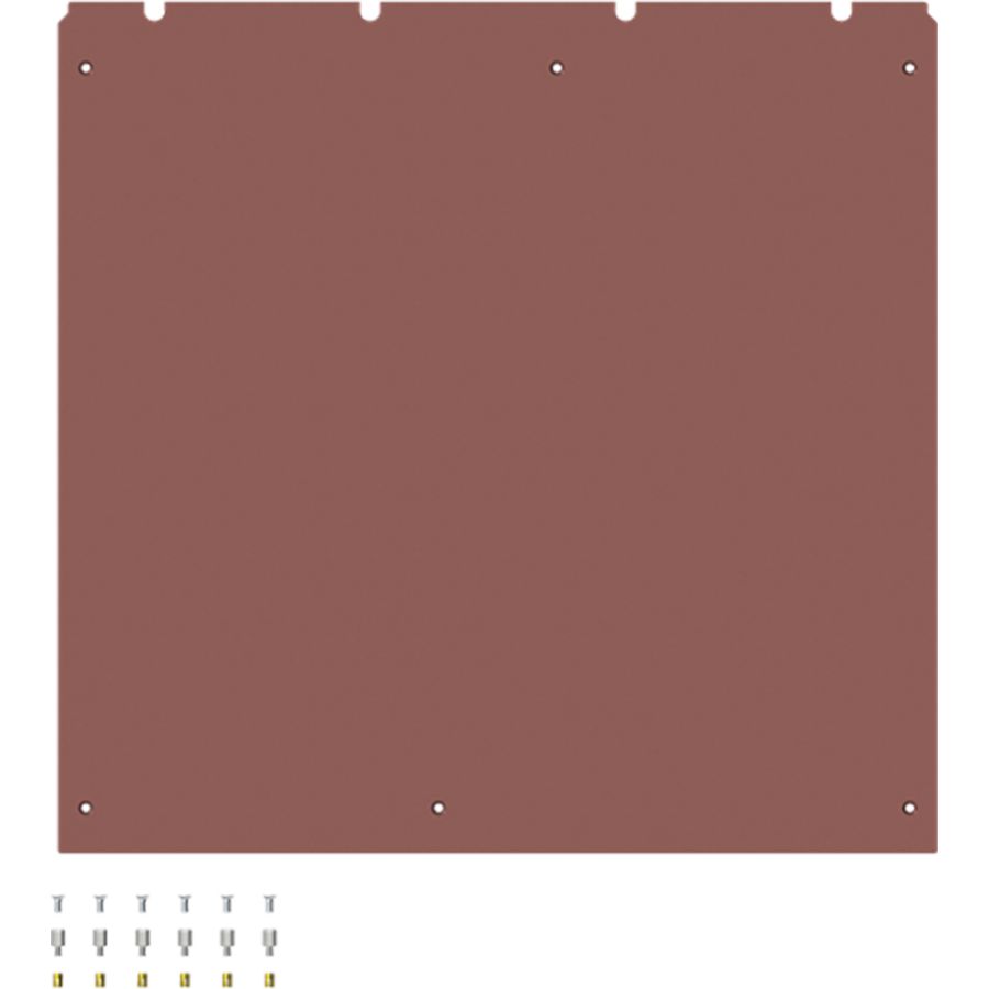 EH3 DIN2 1125 Montageplaat Pertinax HxBxD 1006,5x1040x5mm