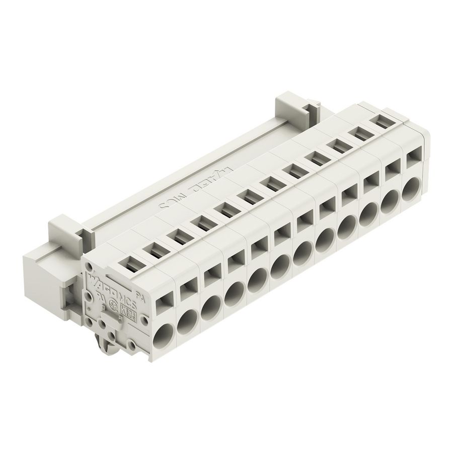 1-draads male steker 2,5mm² lichtgrijs 721-612/018-000 VVE=25