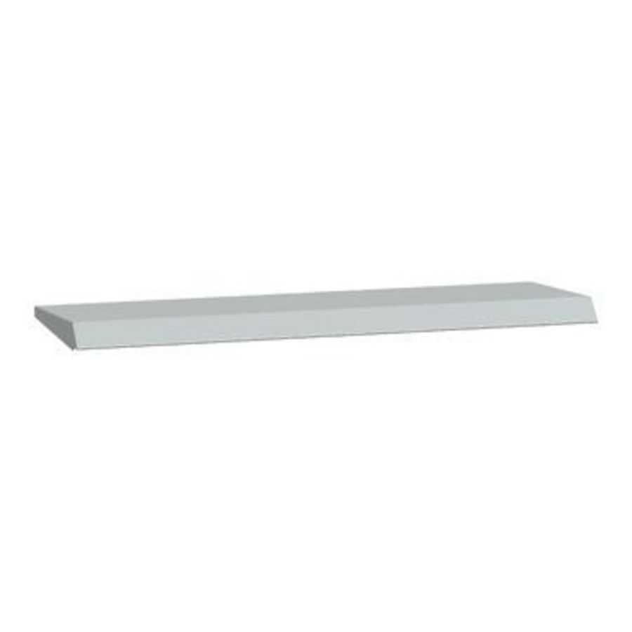 Regendak 800x300mm RAL7035 Spacial WM