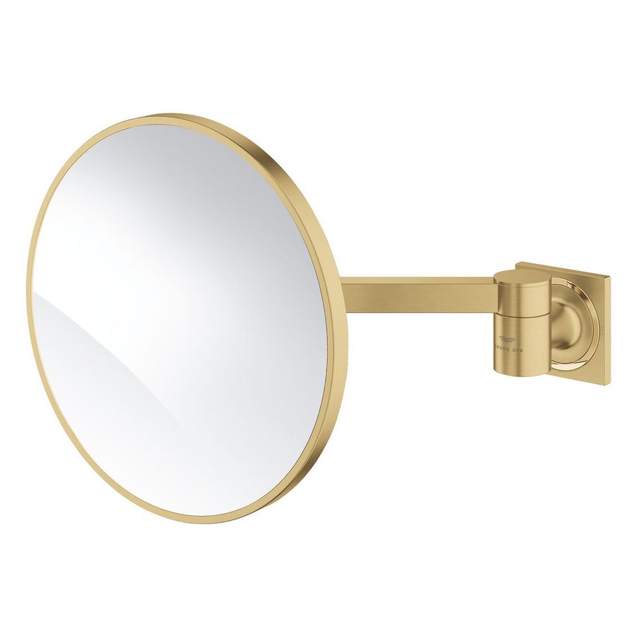 Allure make-up spiegel 40967GN1 cool sunrise geborsteld (mat goudkleurig) (Spa colors coll.)
