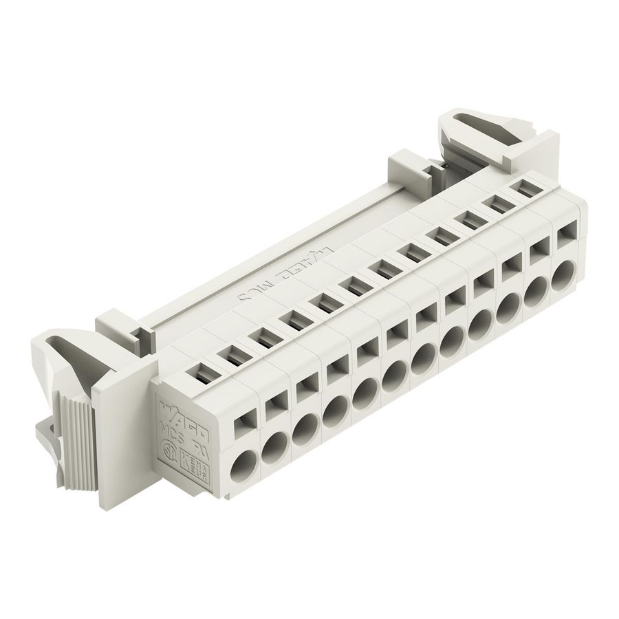 1-draads male steker 2,5mm² lichtgrijs 721-612/114-000 VVE=25