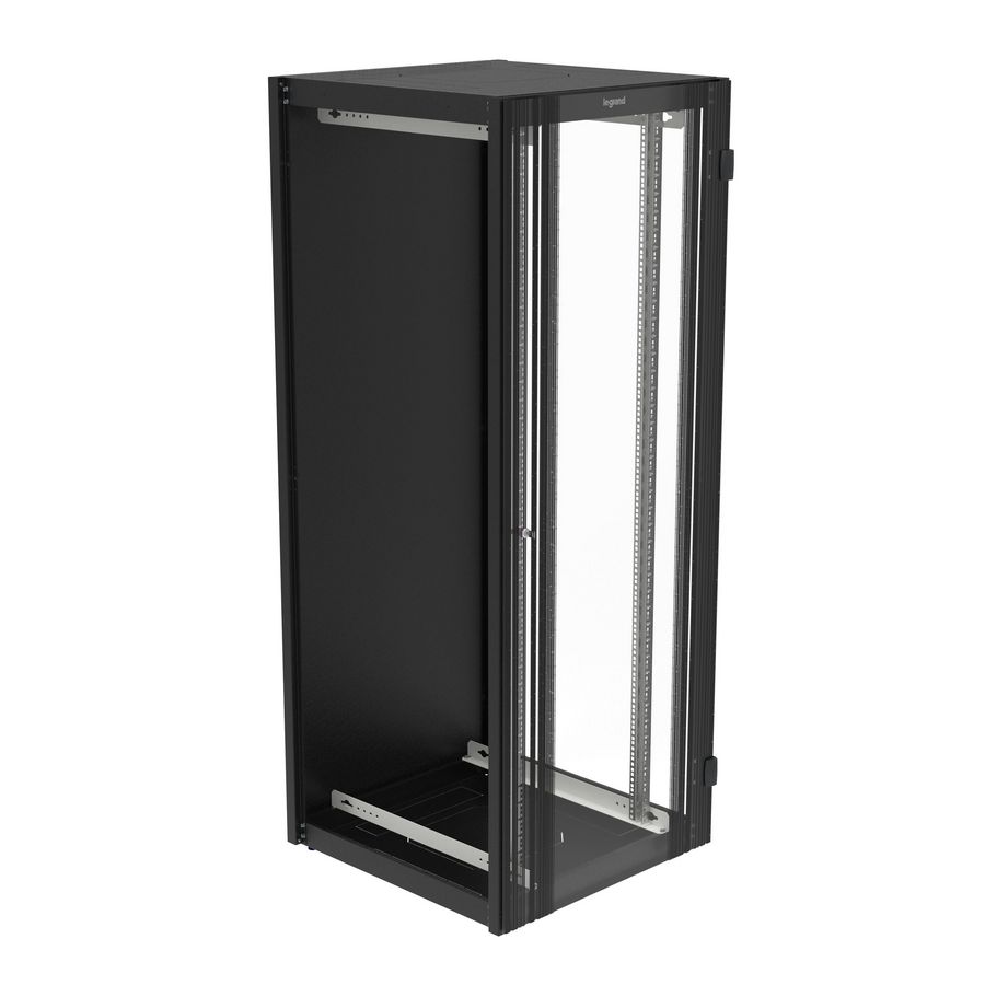 Uitbreidings kast 42U 800x800mm plat geleverd Linkeo