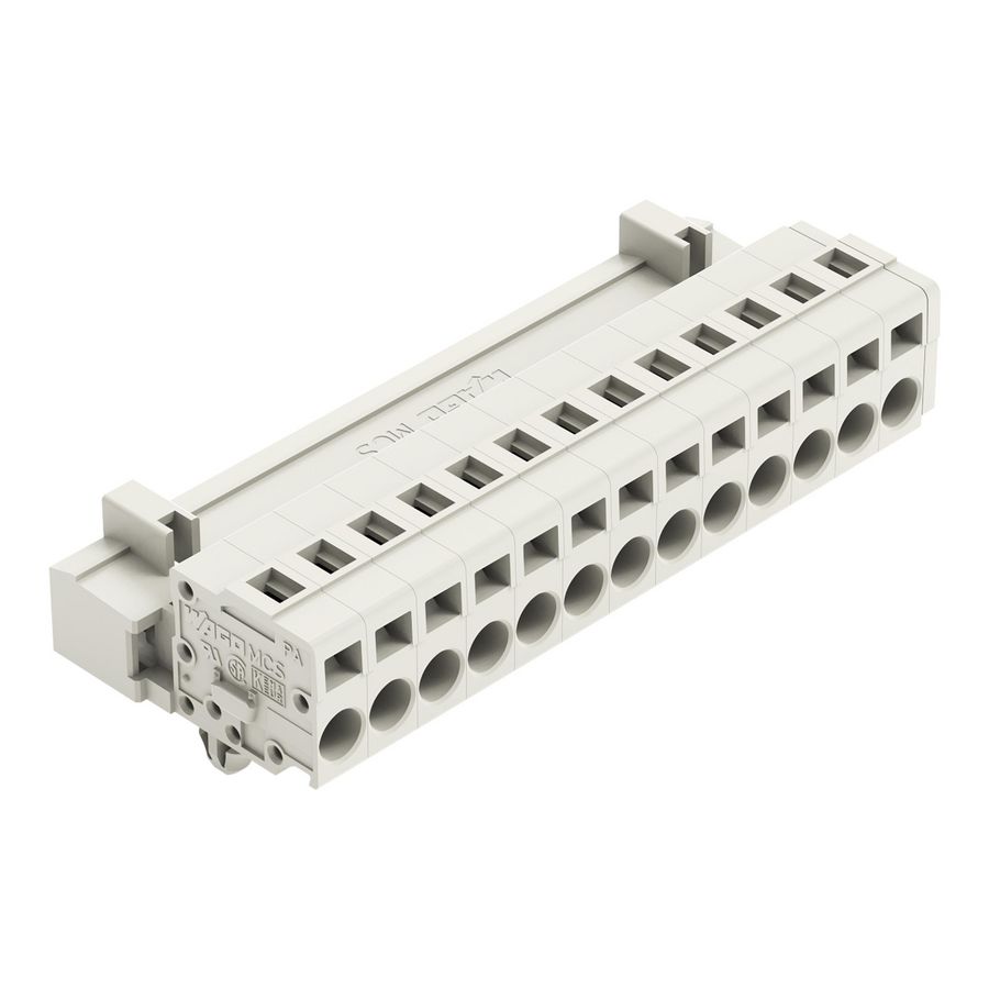 1-draads male steker 2,5mm² lichtgrijs 721-613/018-000 VVE=25