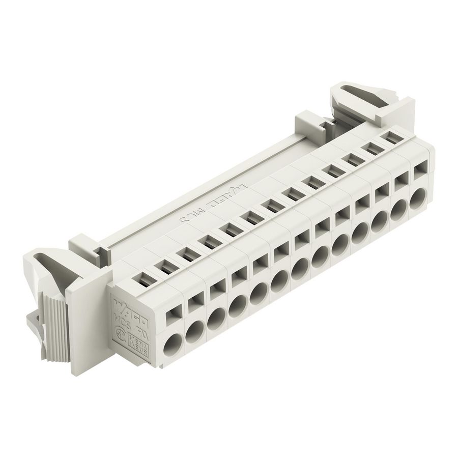 1-draads male steker 2,5mm² lichtgrijs 721-613/114-000 VVE=25