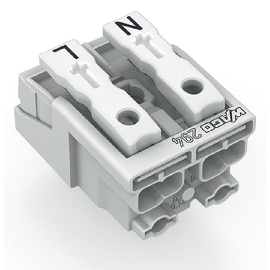 Kroonklem Drukknop extern z. PE-contact 294-5012 VVE=1000
