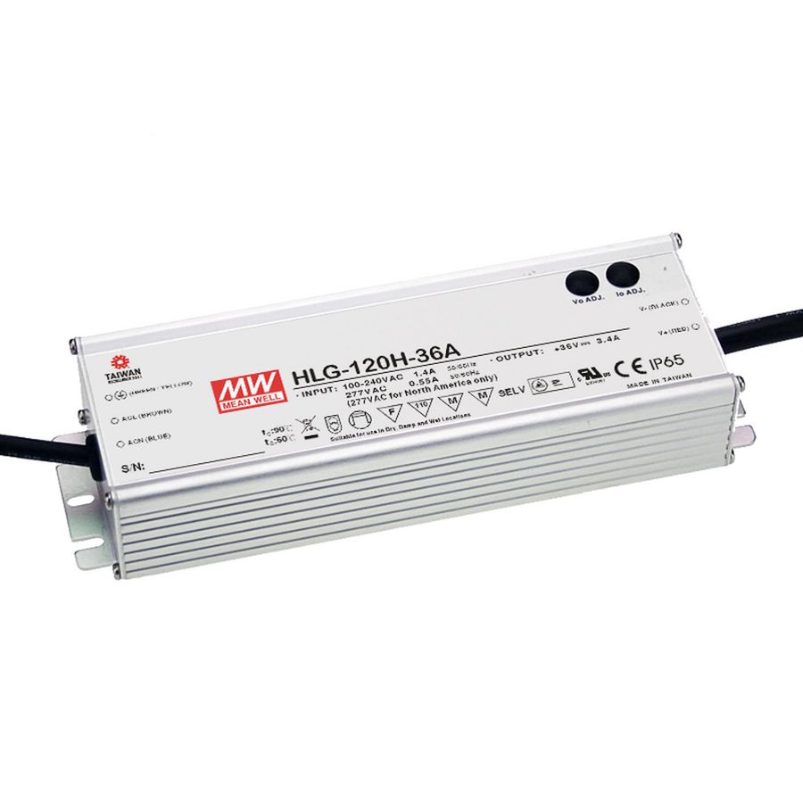 liniLED voeding 120W, 24 V DC IP67, 1-10V
