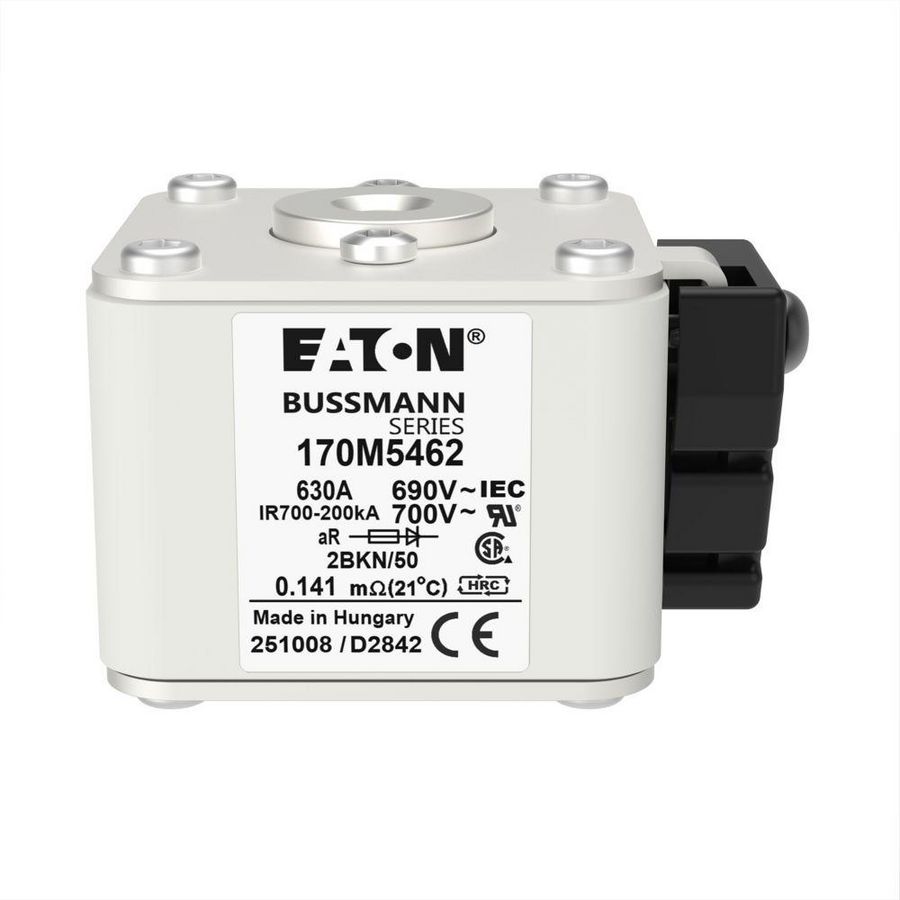Zekering hoge snelheid 630A AC 690V 200kA 2 aR IEC UL VVE=6