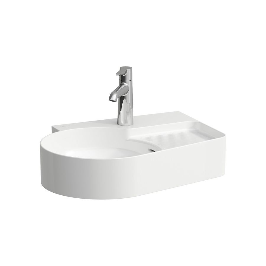 Wast. met overl. z. kraangat kraanplateau rechts 530x400mm