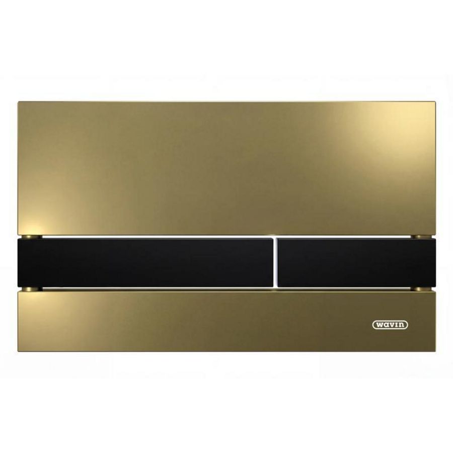 Bedieningsplaat Select 2.0 Mat Goud/Mat Zwart LaLinea