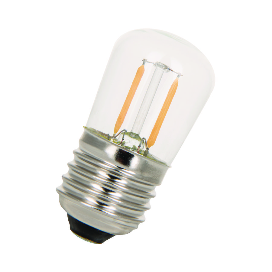 LED-lamp T28x60 FIL E27 1W 12W 100lm 827 helder