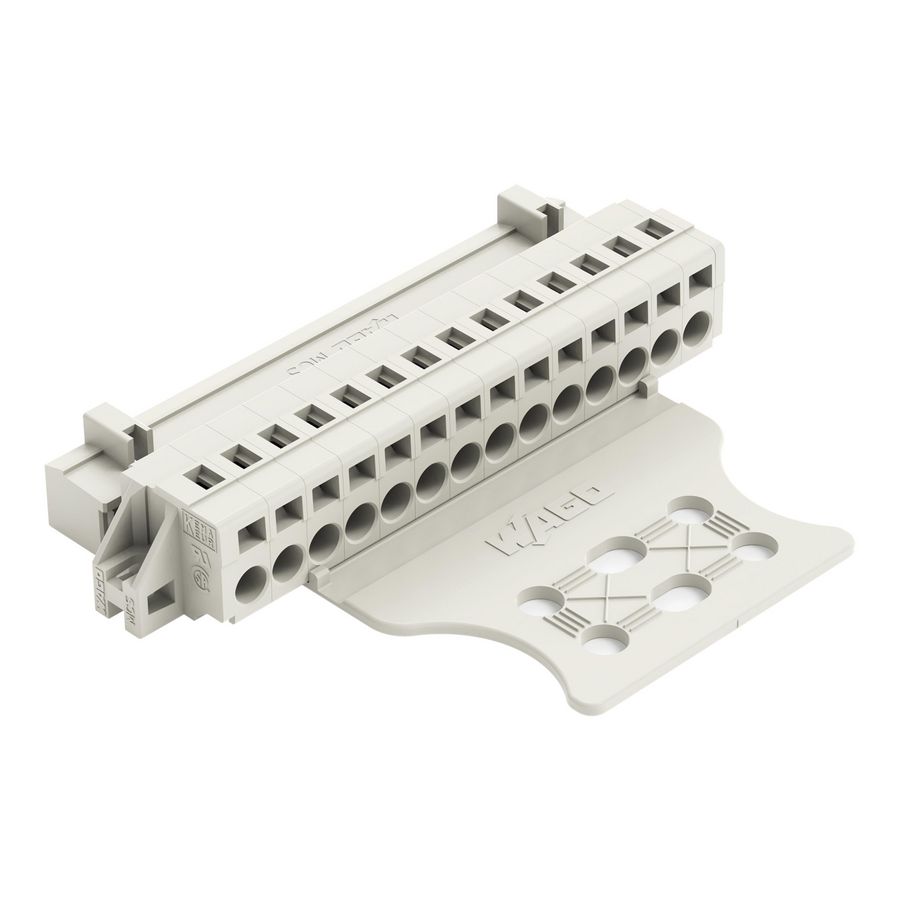 1-draads male steker 2,5mm² 721-614/019-000/035-000 VVE=25