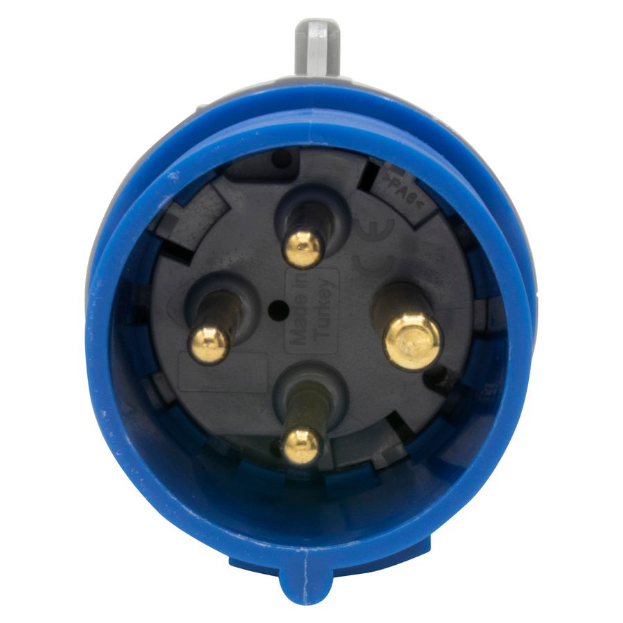 Stekker recht 230V 16A 4-polig IP44 P17 Tempra Pro