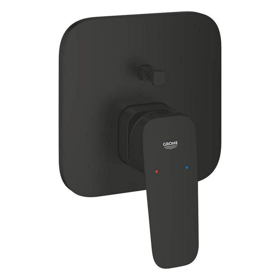 Inbouw Badmengkraan, Matte Black Cubeo (Prof)
