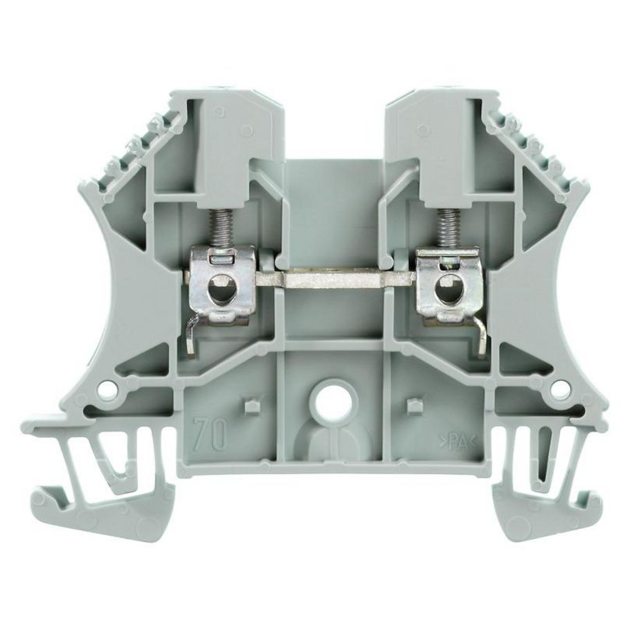 Doorvoerklem grijs 2.5mm2 24 A 80 VVE=100
