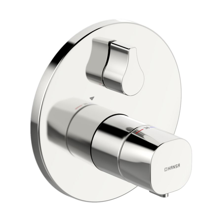 Living afb.set thermostaatkraan chroom DN15