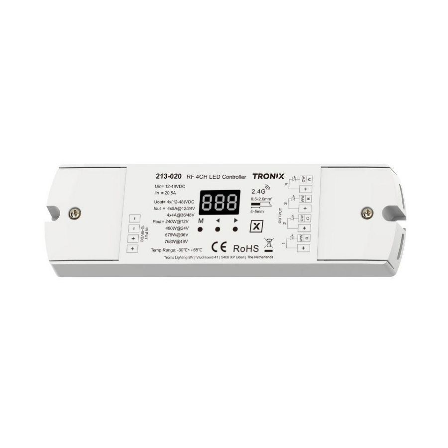 Controller RF SC/TW/RGB(W) 12 48V