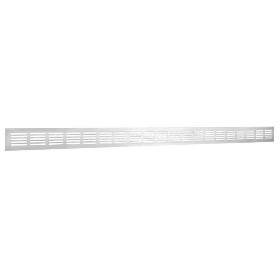 ALU plintrooster 1000x60mm F1 aluminium
