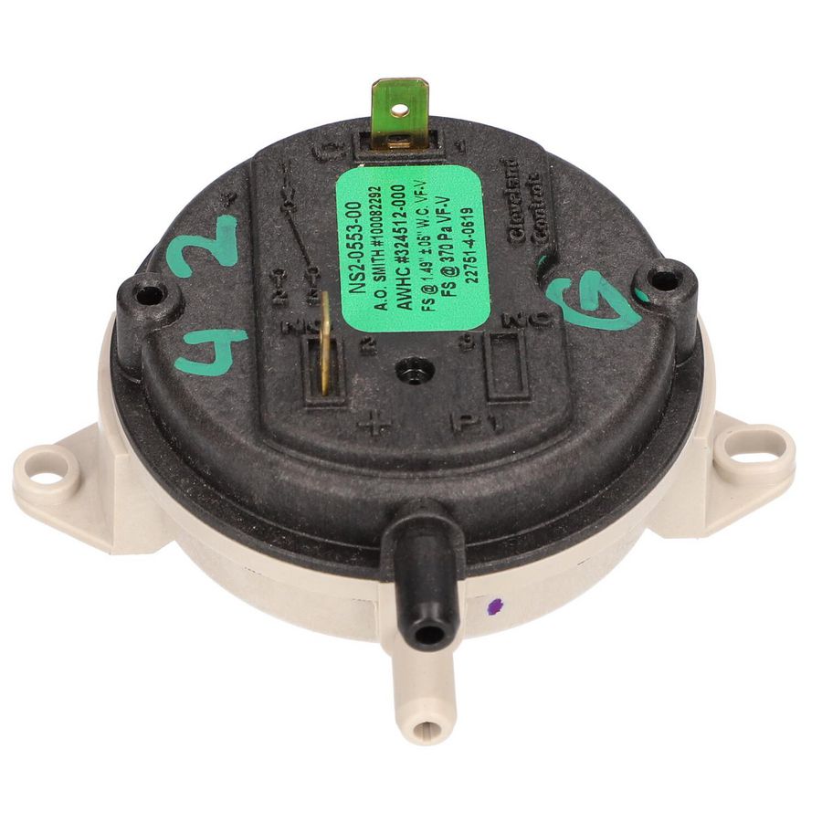 Luchtdrukschakelaar (370 Pa) 0324512(S)