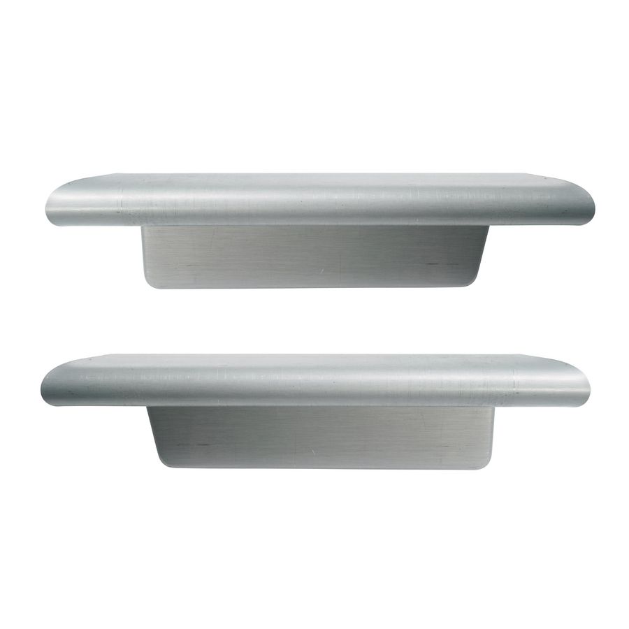 RHEINZINK walsblank kopschot B37 links en rechts set van 2