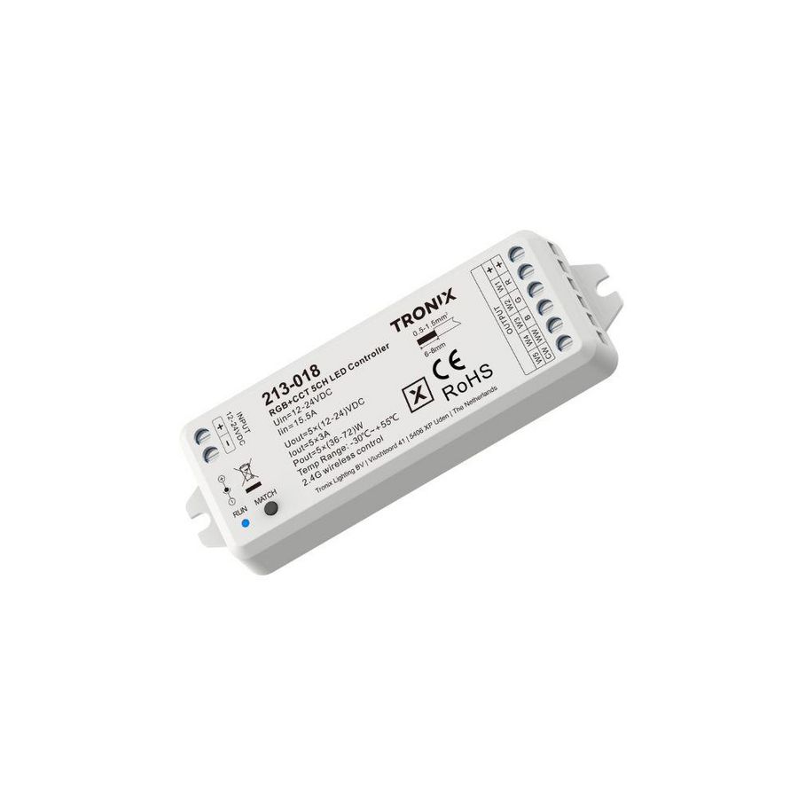 Controller RF RGBTW 12 24V