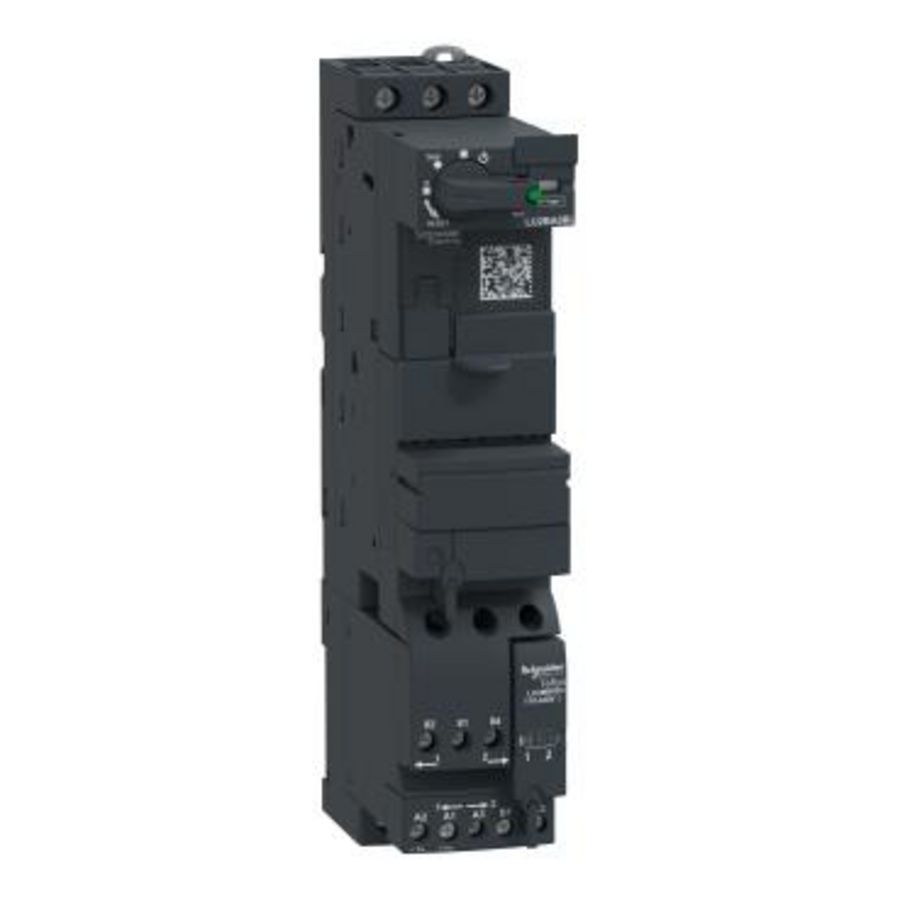 Omkeercontactor basis 12A 24V DC Geen stuurstroomaansl U