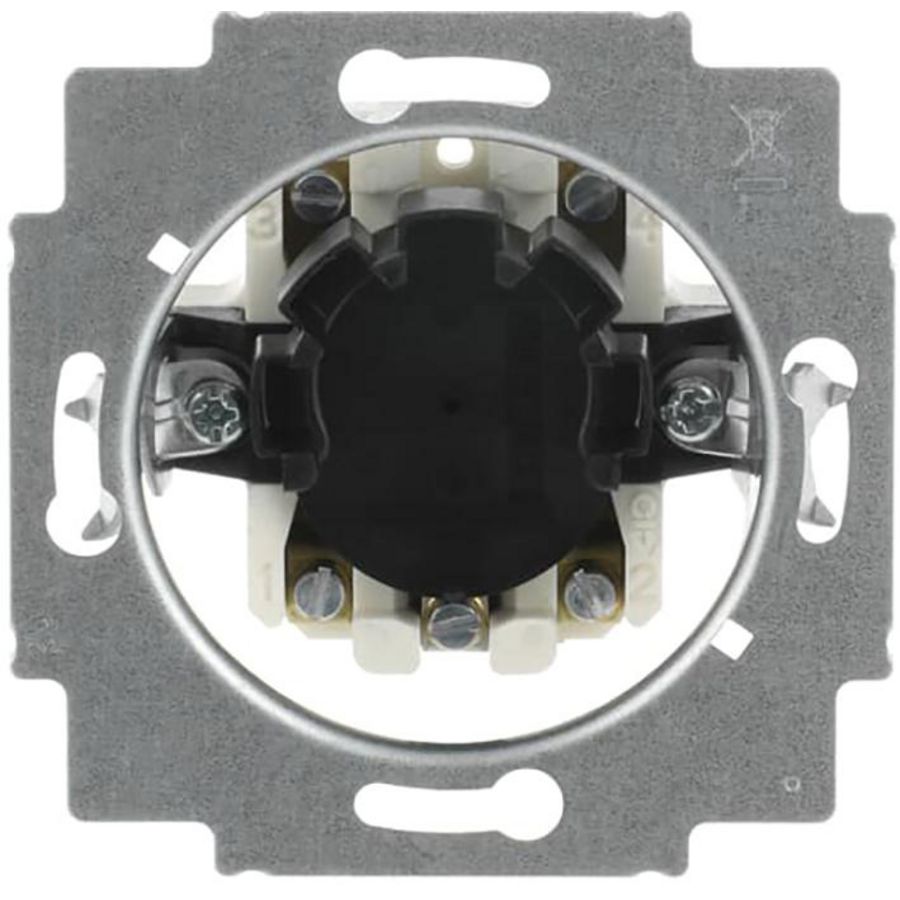 Inbouw jaloezieschakelaarsokkel schak-puls 1P 10 AX 250 V AC (2713 USL-101)