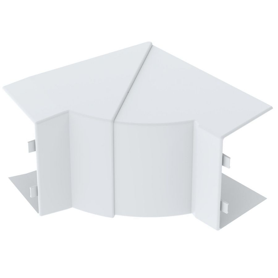 Binnenhoek LE 60x90 9010 132x90x132 polycarbonaat VVE=4