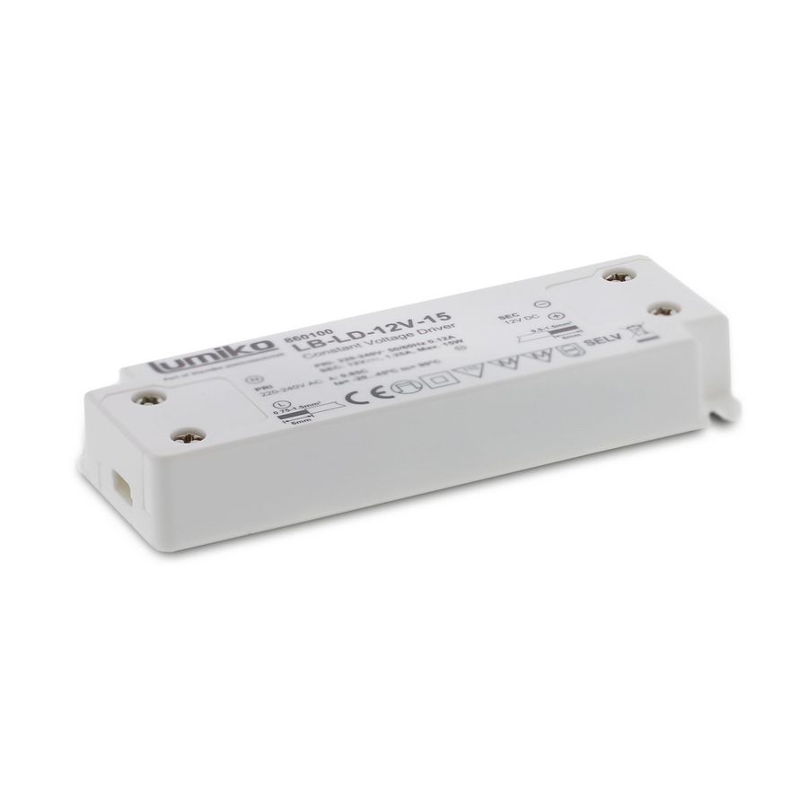 LED driver constante Spanning 12V max 12W