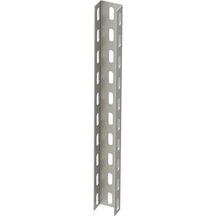 U-profiel 3-zijdig geperf. 50x30x1000 rvs A2 1.43