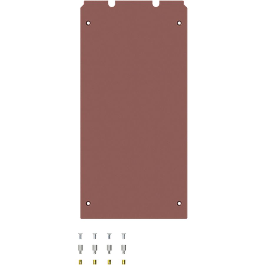 EH3 DIN00 875 Montageplaat Pertinax HxBxD 756,5x370x5mm