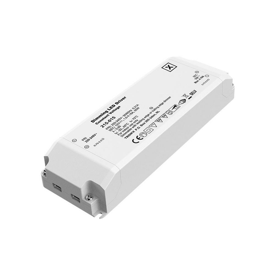 Voeding LED 12V 50W triac dimbaar binnen