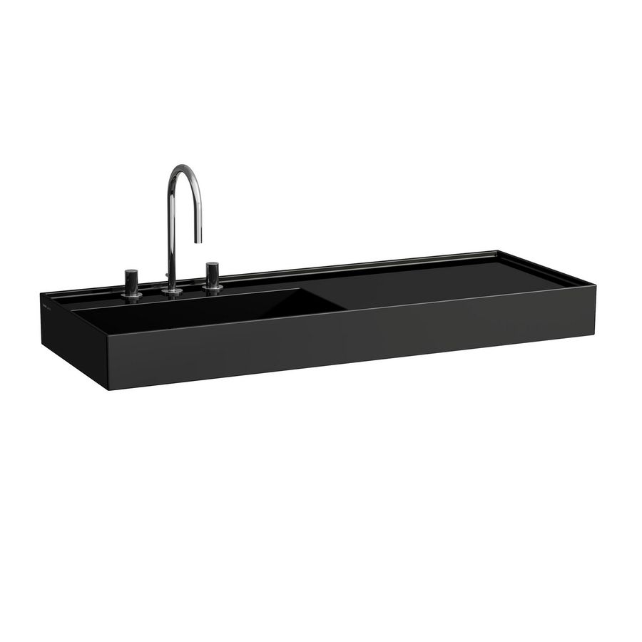 Wast. afleg rechts 1200x460mm m.kr.gat z. overloop