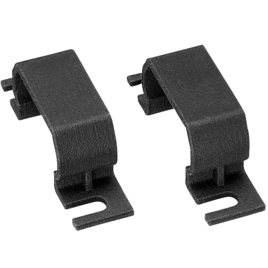 Bevestigingsclip tbv meervoudige t-splitters zwart VVE=10