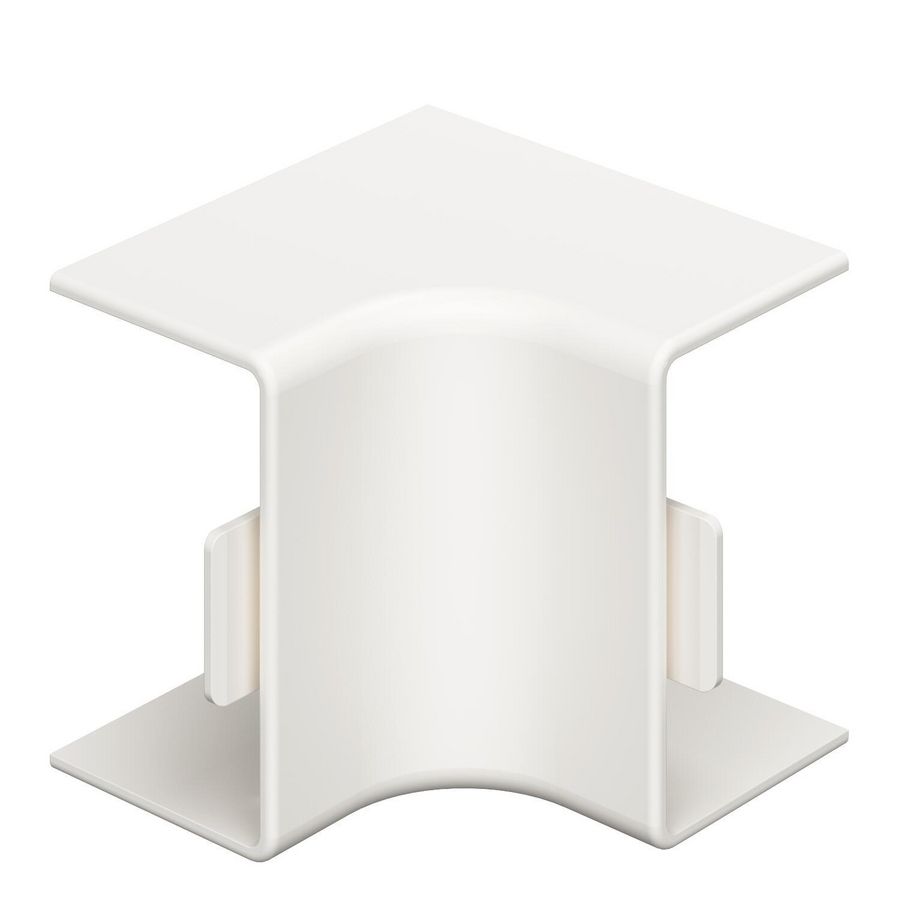 Binnenhoek 25x40mm polyvinylchlorid puur wit VVE=4