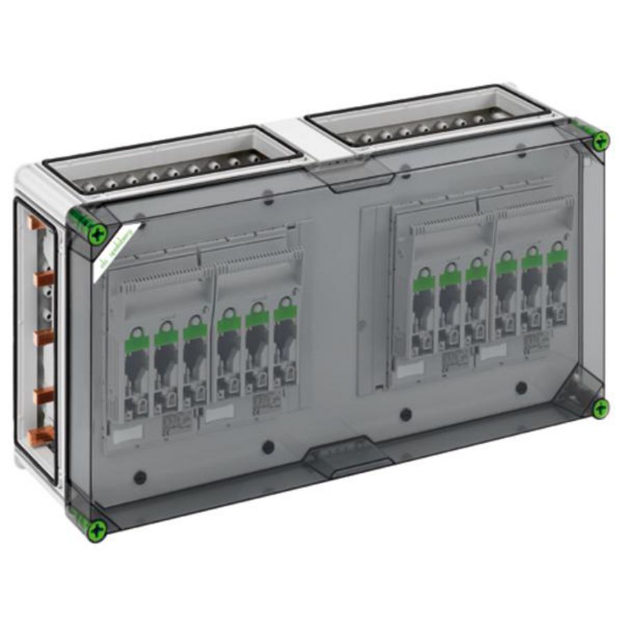 Lastscheider behuizing NH-railkast IP65 04604501