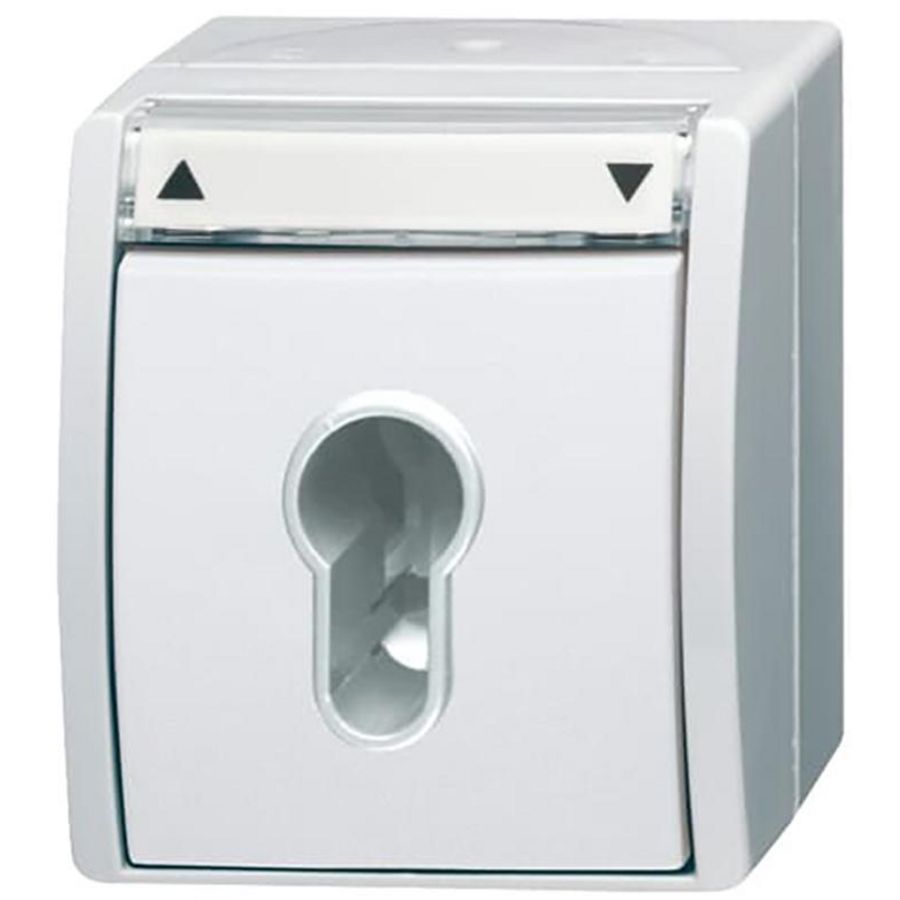Opbouw jaloezieschakelaarsokkel pulsg 2P v slot ocean-alpin (2712 SLW-54)