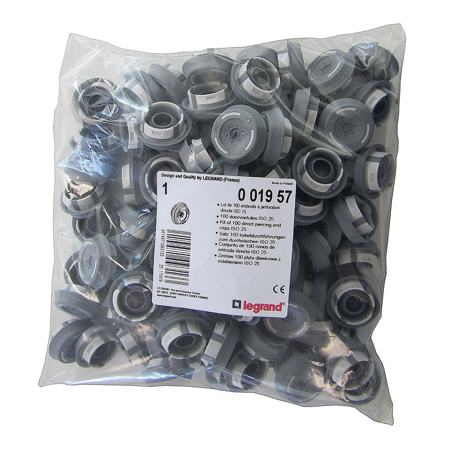 Plexo tules IP65, ISO 25, 100 stuks