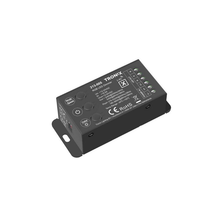Controller RF RGB 12 24V drukknoppen