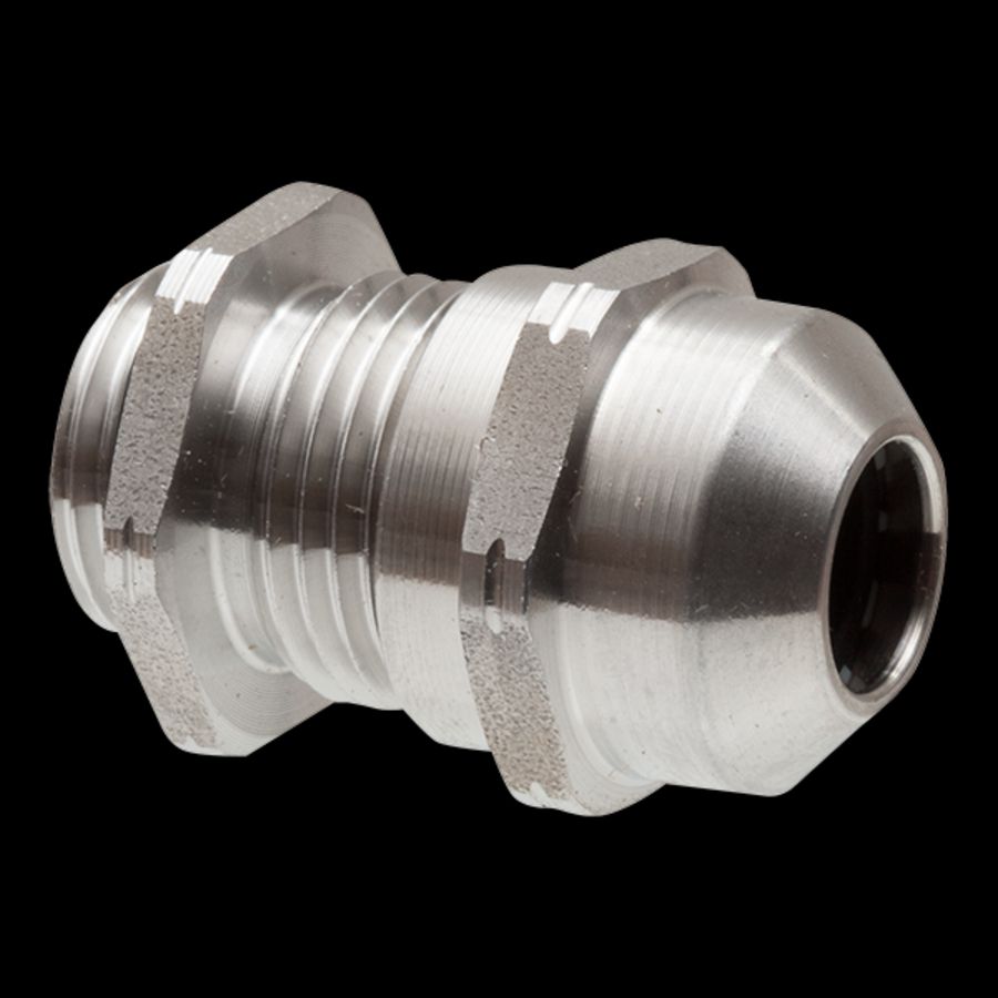 EMC-wartel, RVS V4A, M16x1,5 doorlaat 4,5-10mm scherm 7,5mm (ESSKV-416EMV-Z) VVE=10