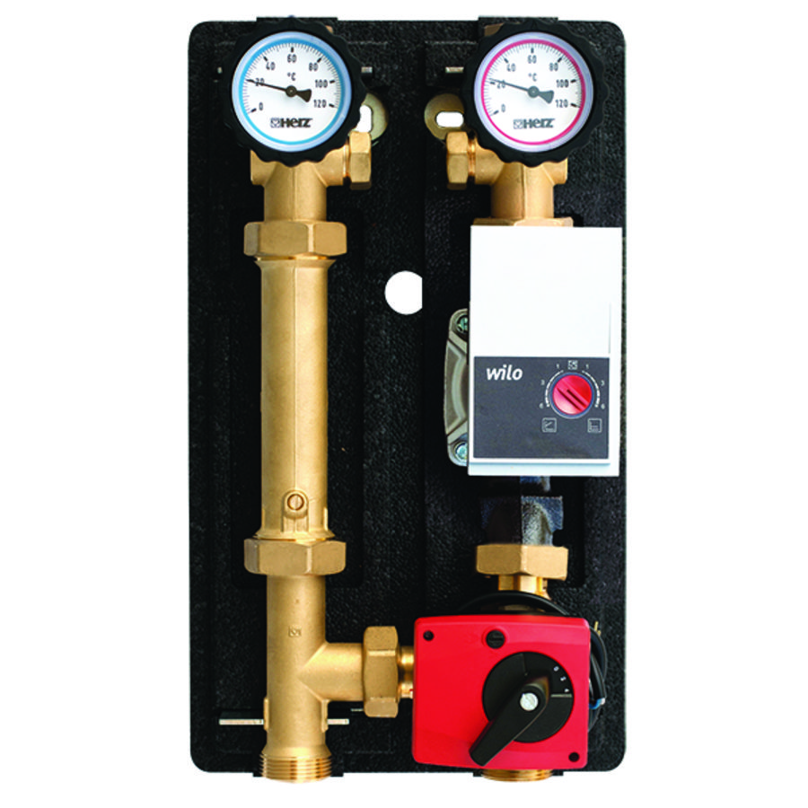 PUMPFIX MIX met snelheidsgeregeld pomp DN32 kvs 16