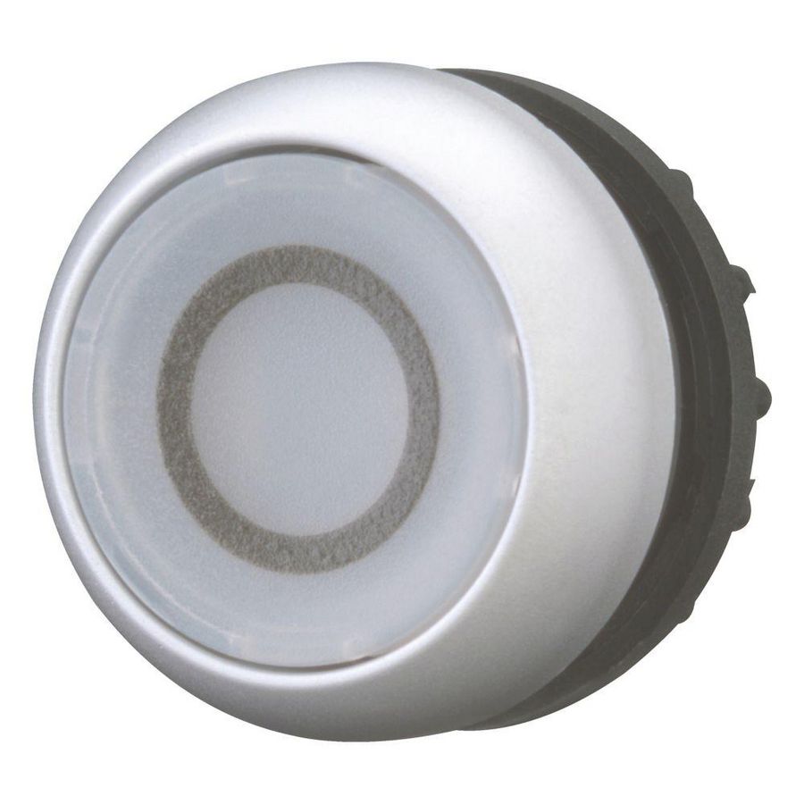 Signaaldrukknop vlak wit 0 terugverend M22-DL-W-X0