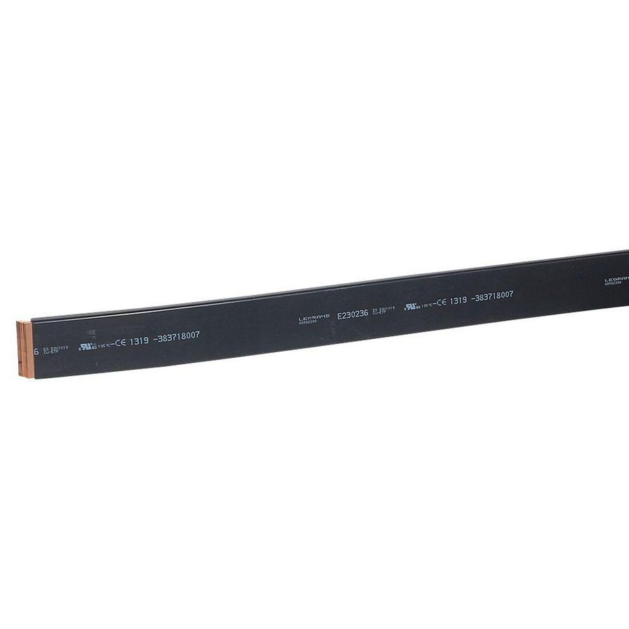 Lengte a 2m. Koperrail flexibel 50x10mm