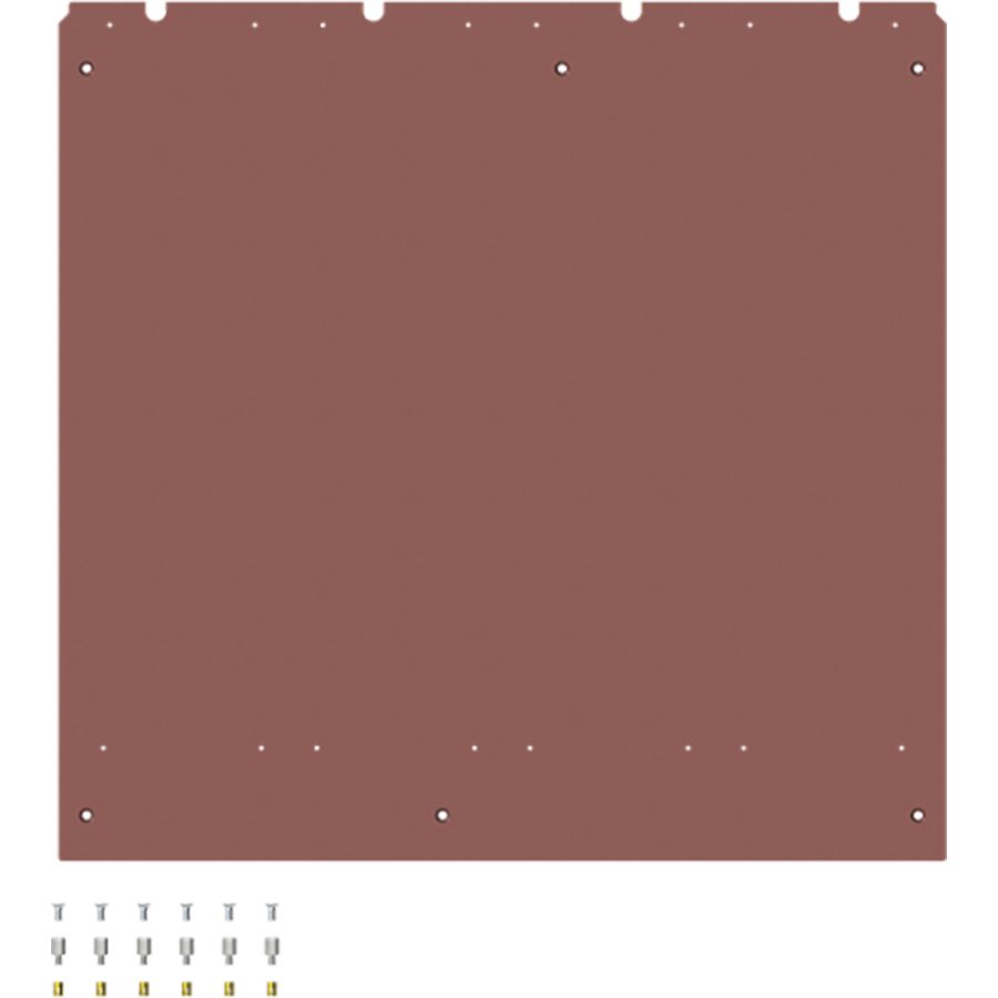 EH3 DIN2 1125 Montageplaat Pertinax HxBxD 1006,5x1040x5mm