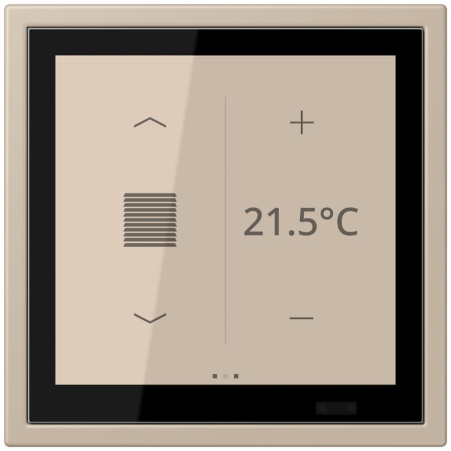 Bedieningselement slagv LC32142 KNX Touch LS Zero RCD