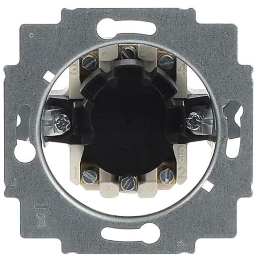 Inbouw wip-jaloezie-impulsgeversokkel pulsg 2P v slot (2722 USL-101)