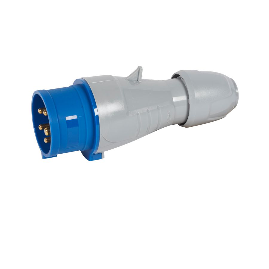 Stekker recht 230V 16A 5-polig IP44 P17 Tempra Pro