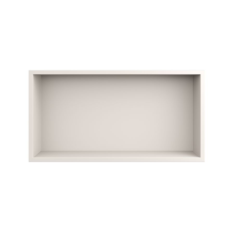 Inbouwnis Basic BOX 600x300x70mm flens kleur matt off white