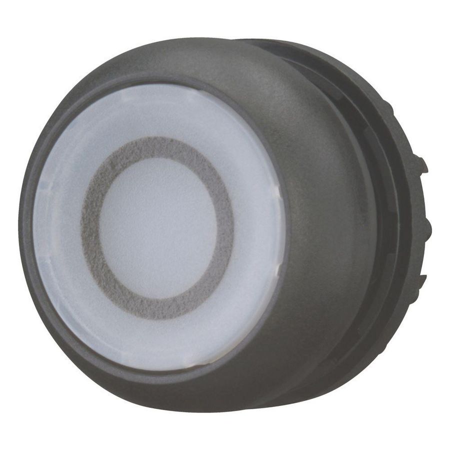 Signaaldrukknop vlak wit 0 terugverend M22S-DL-W-X0