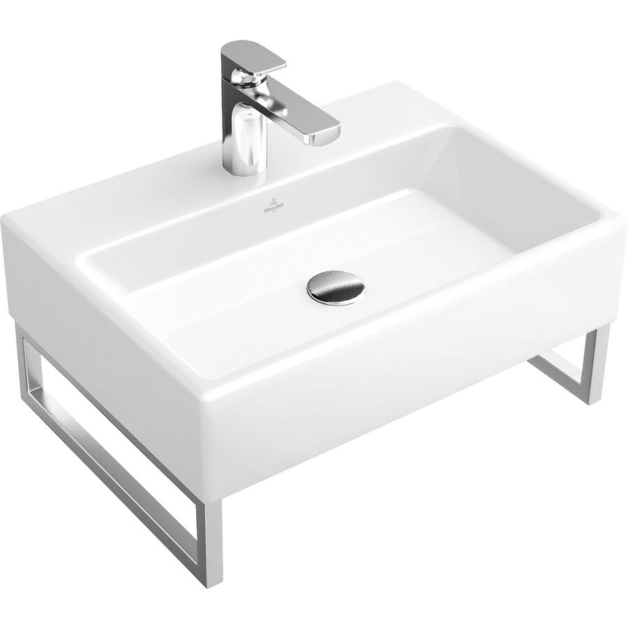 Handdoekhouder Memento 370x140mm glans edelstaal
